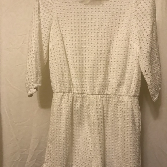 Llika White Eyelet Romper - Picture 3 of 6